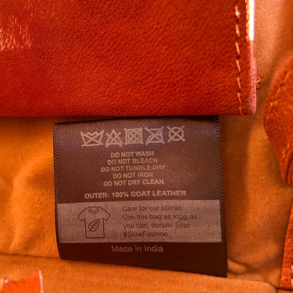 Vintage Berliner Bag Emelia Brown Leather Hobo Shoulder Bag EUC - Picture 9 of 17